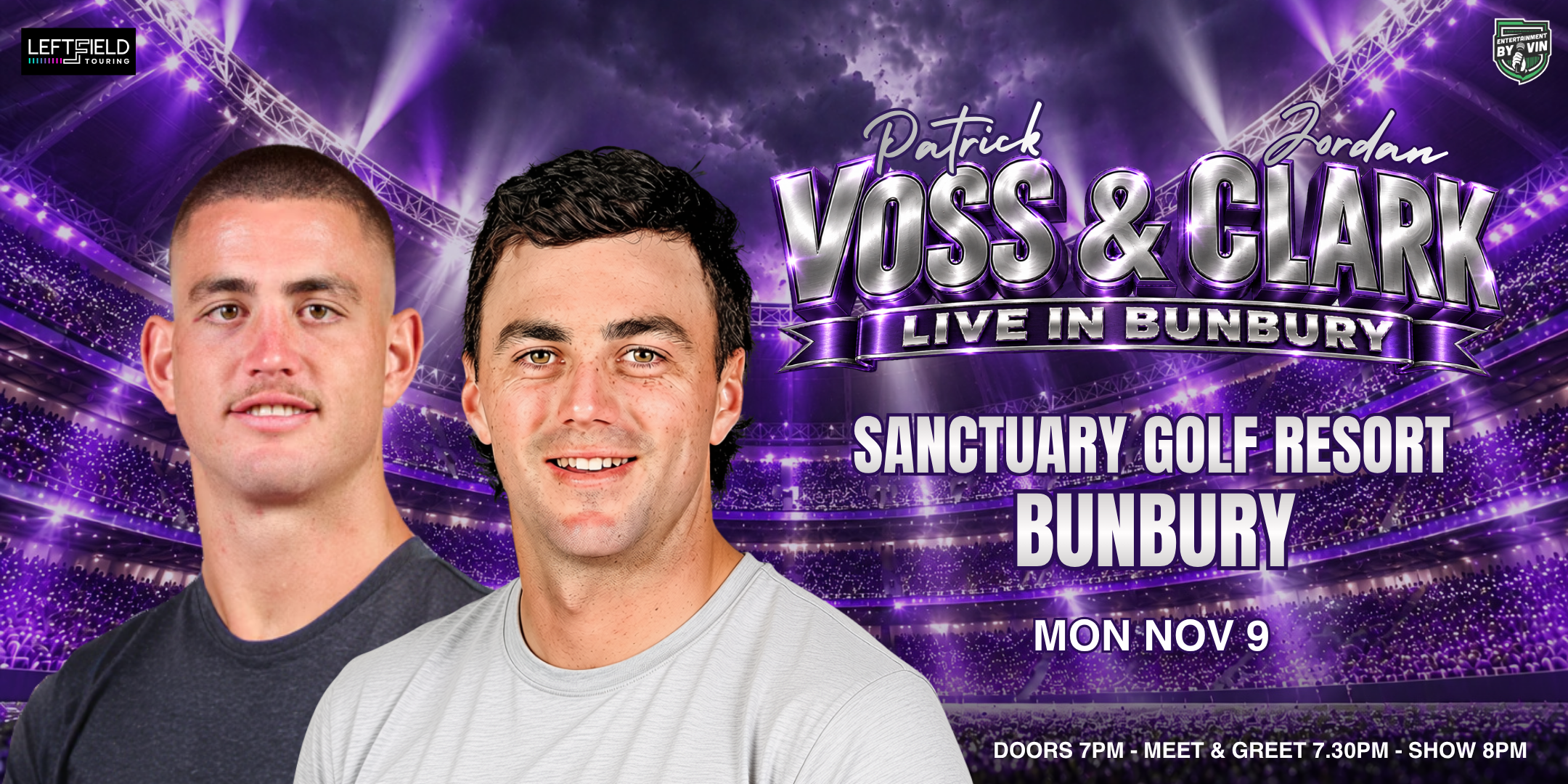 Patrick Voss & Jordan Clark LIVE in Bunbury!