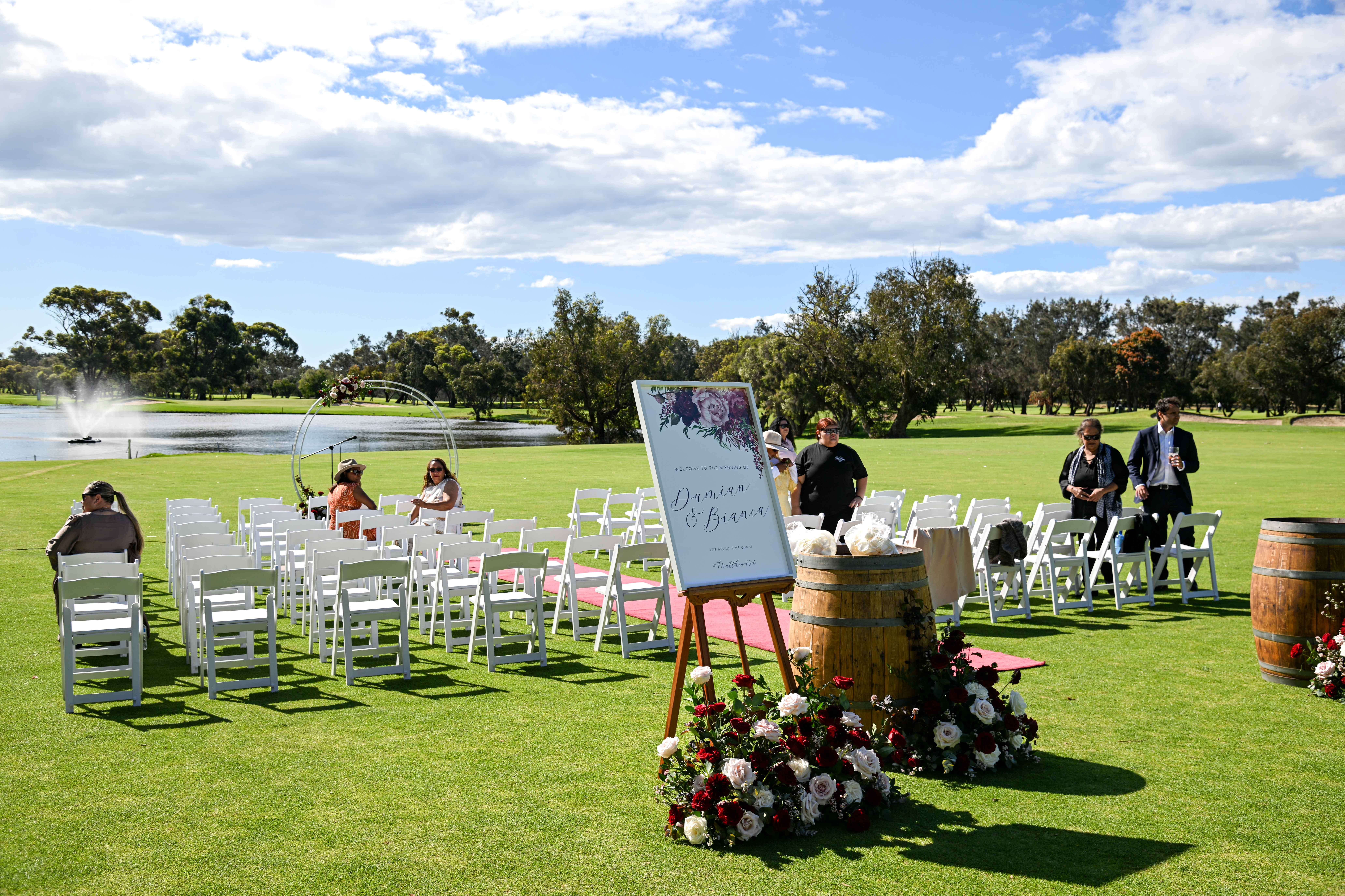 The Range Ceremony at Sanctuary Golf Resort