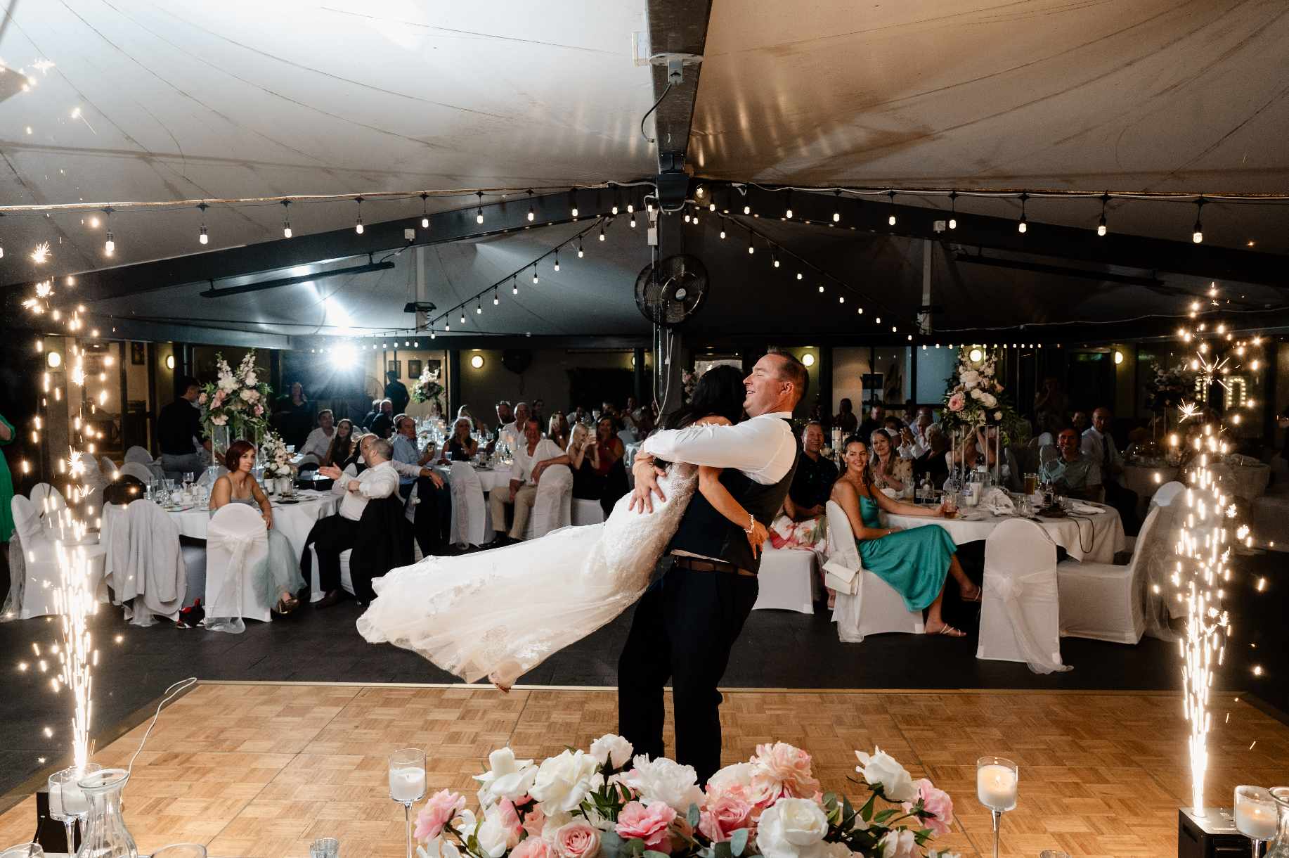 Wedding gazebo ceremony