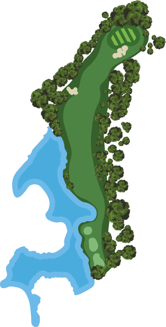 Golf course hole 2