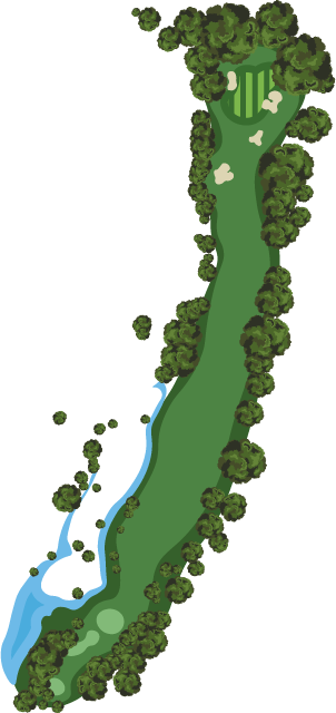 Golf course hole 3