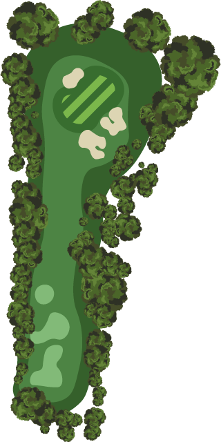 Golf course hole 7